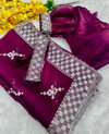JK Designer Silk Embroidery Party Wear Sarees Wholesale Clothing Suppliers In India
